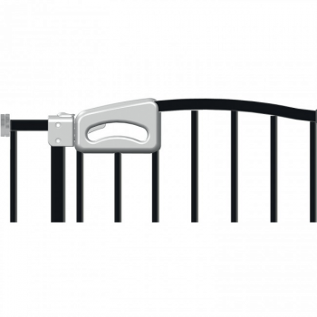 Callowesse Carusi Narrow Safety Gate With Auto-Close 63-70cm - Black