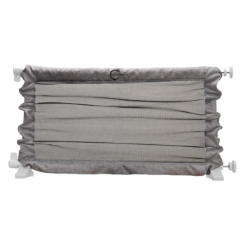 Callowesse Joey Portable Dog Barrier Unique Up & Down Feature 63cm - 103.5cm - Denim Grey