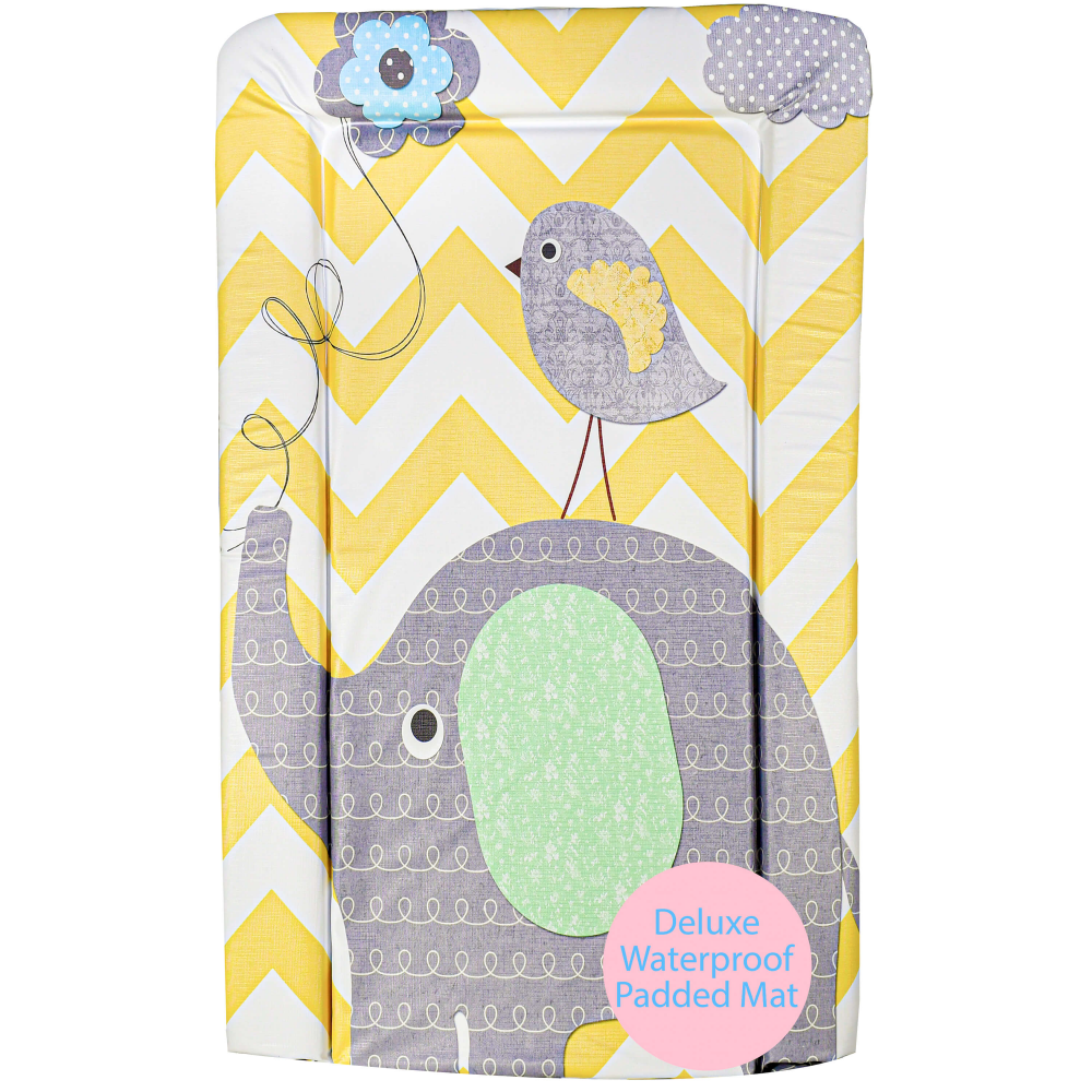 Elephant Chevron Changing Mat