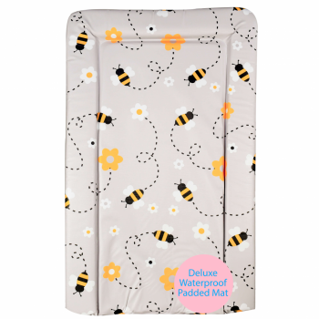 Grey Bee Changing mat