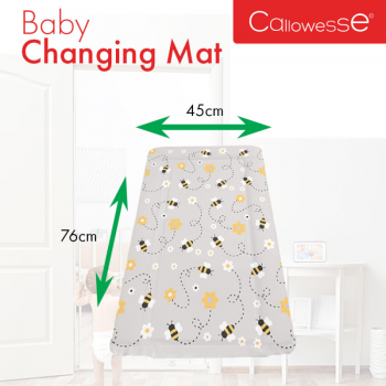 Callowesse Baby Changing Mat – Bees