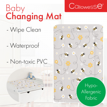 Callowesse Baby Changing Mat – Bees