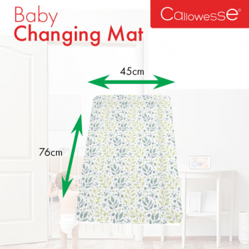 Callowesse Baby Changing Mat – Leaves