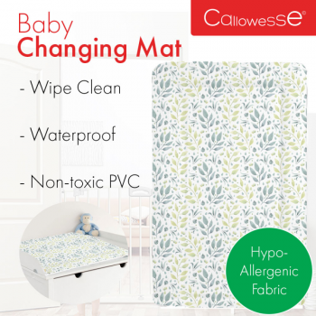 Callowesse Baby Changing Mat – Leaves