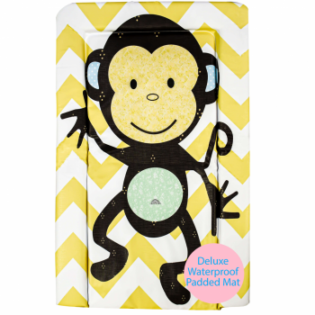 Monkey Chevron Changing Mat