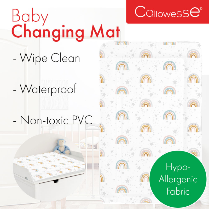 Callowesse Baby Changing Mat – Rainbow