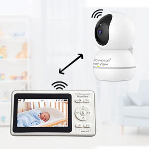 Callowesse RoomView Video Baby Monitor Two Way Talkback