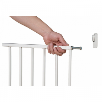 Callowesse Screwfit Metal Stair Gate Open