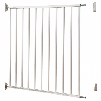 Callowesse Screwfit Metal Stair Gate white