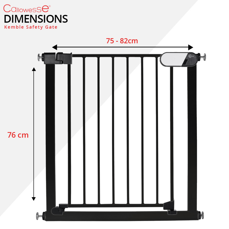 Callowesse Kemble Stair Gate Dimensions
