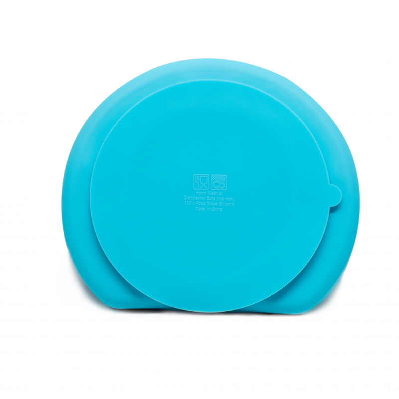Callowesse Silicone Suction Plate Back Blue