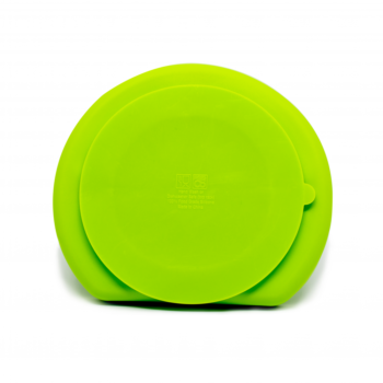 Callowesse Silicone Suction Plate Back Green