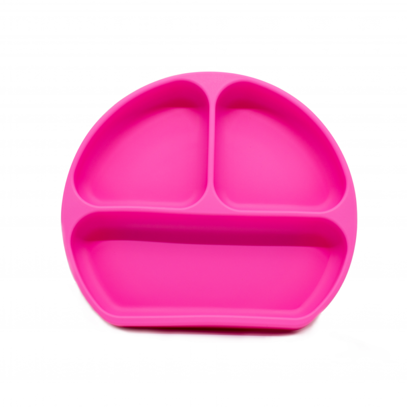 Callowesse Silicone Suction Plate Pink