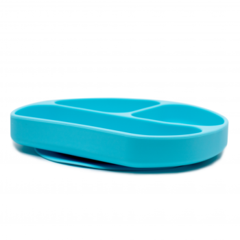 Callowesse Silicone Suction Plate Side Blue