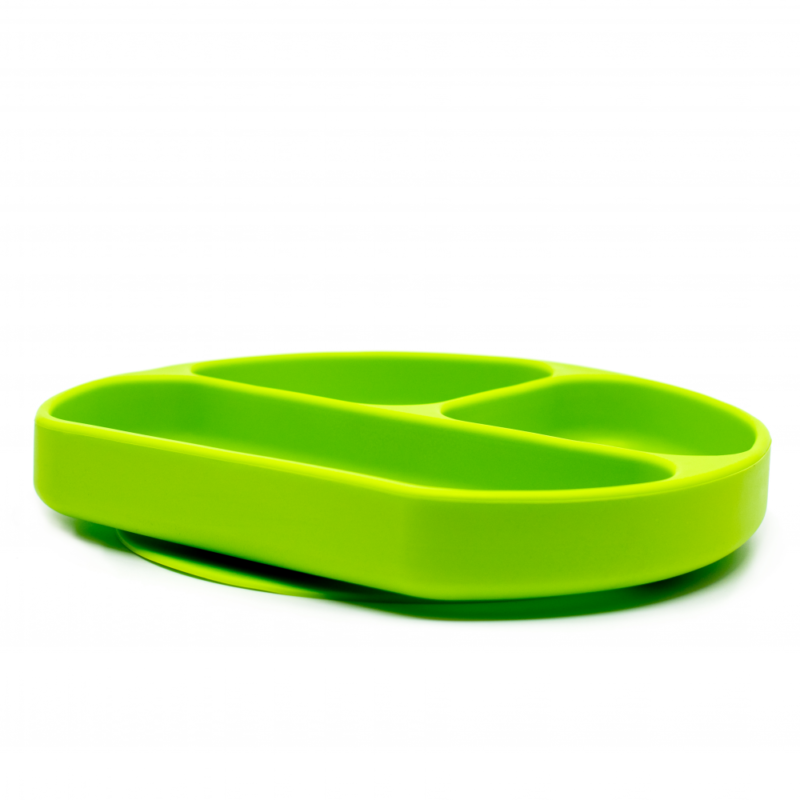 Callowesse Silicone Suction Plate Side green