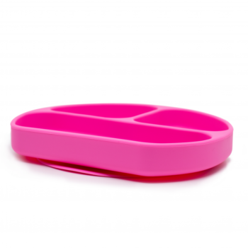 Callowesse Silicone Suction Plate Side pink