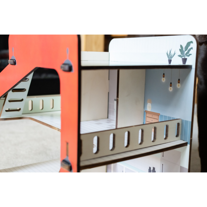 Callowesse Minikin Wooden Dolls House - Image 10
