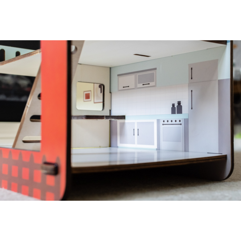 Callowesse Minikin Wooden Dolls House - Image 11