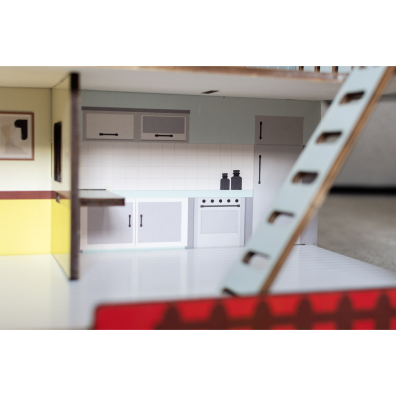 Callowesse Minikin Wooden Dolls House - Image 12