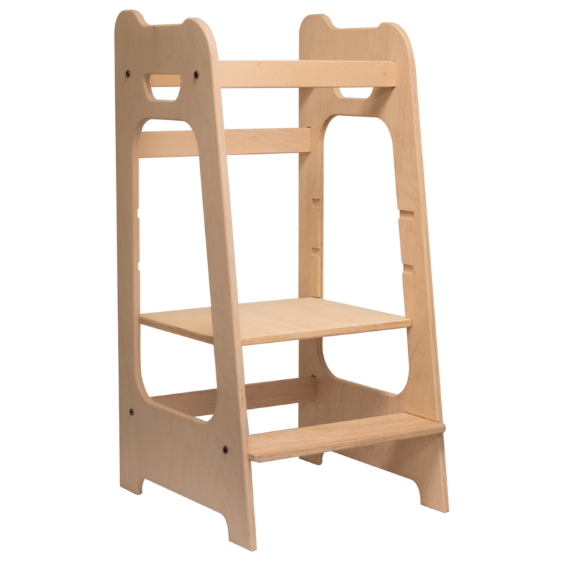 Callowesse Step-Up Wooden Learning Tower – Kitchen Helper for Toddlers - Image 9