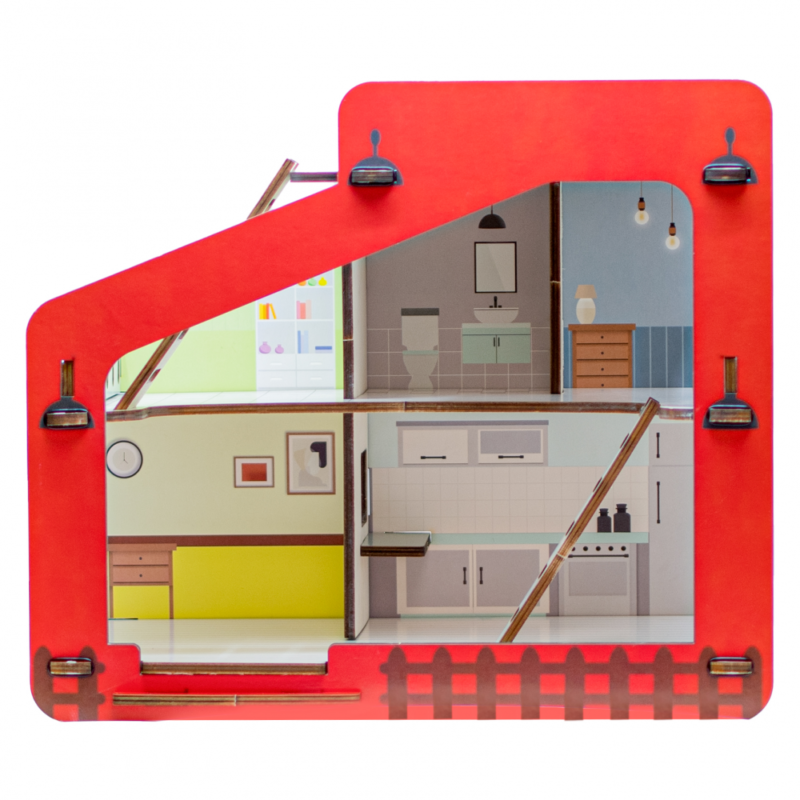 Callowesse Minikin Wooden Dolls House - Image 6