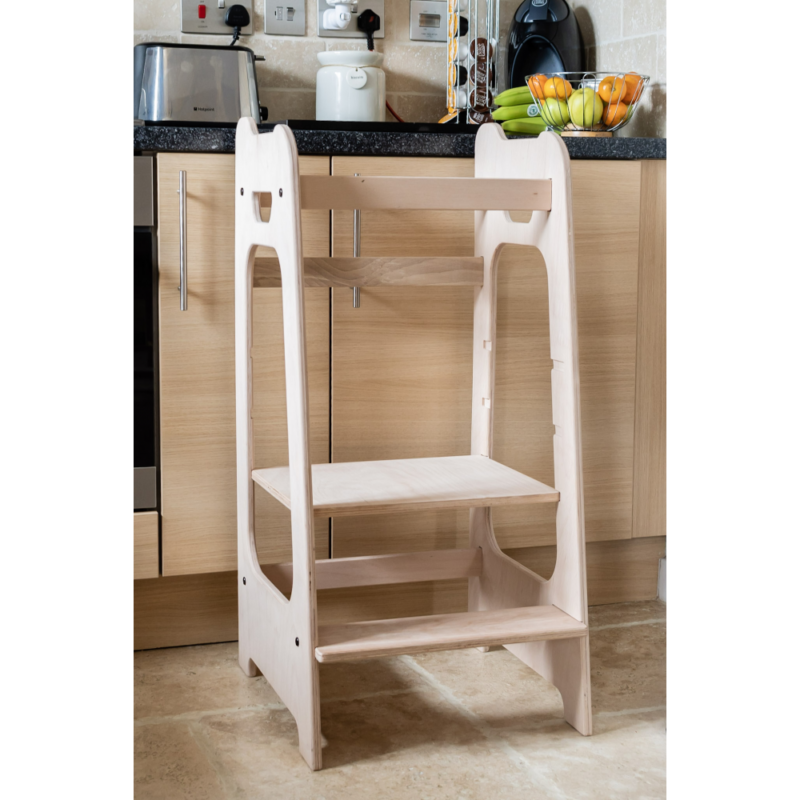 Callowesse Step-Up Wooden Learning Tower – Kitchen Helper for Toddlers - Image 14