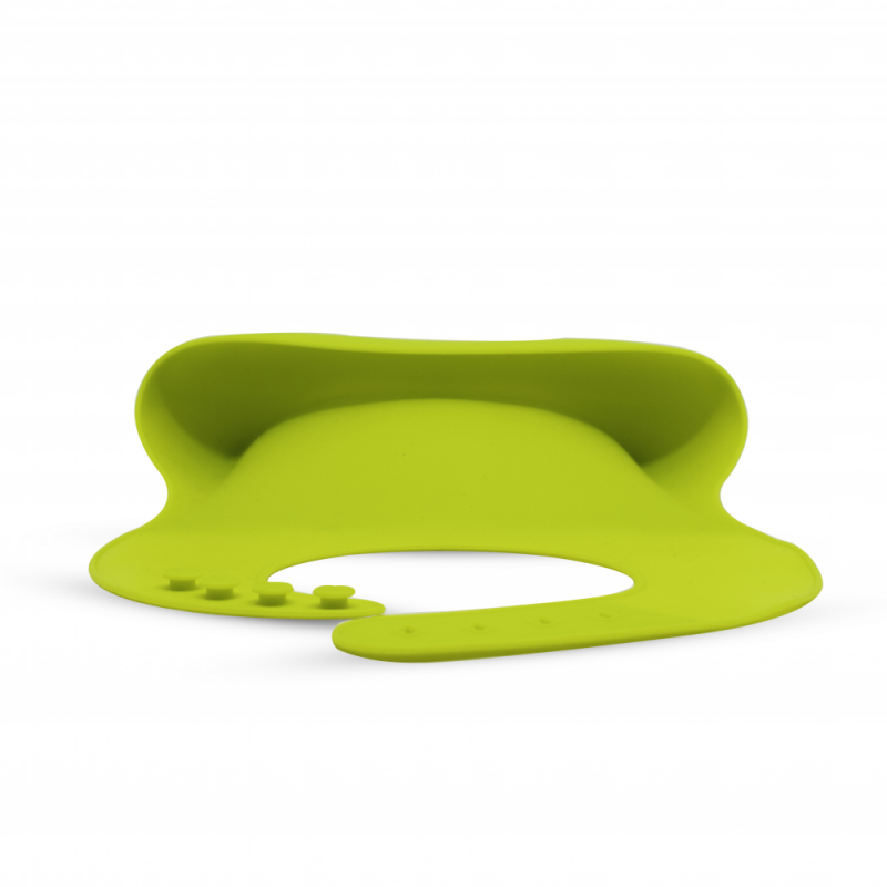 Callowesse Silicone Bib - Lime Green top