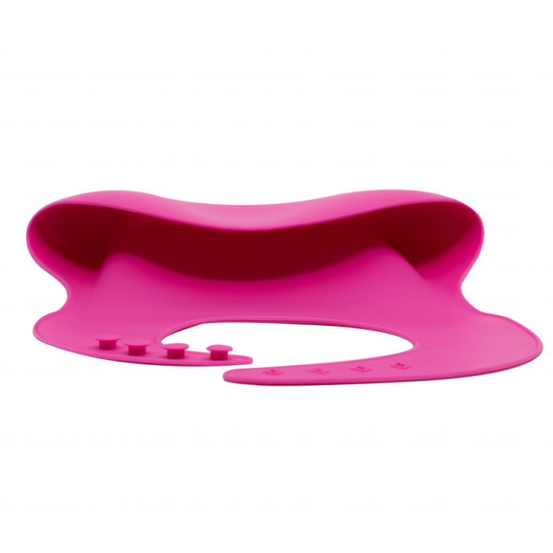 Callowesse Silicone Bib – Pink top