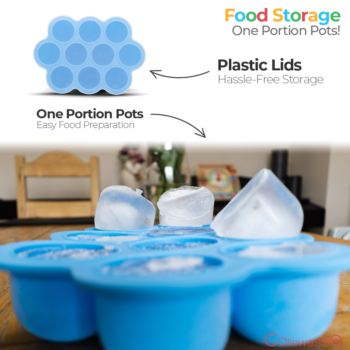 Callowesse Silicone Food Storage 1-Portion-Pots