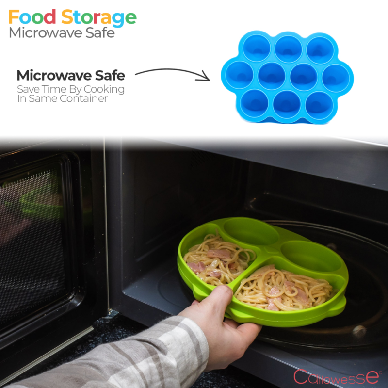 Callowesse Silicone Food Storage Microwave-Safe-1
