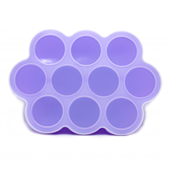 Callowesse Silicone Food Storage - Purple Lid Top