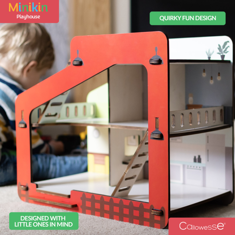 Callowesse Minikin Wooden Dolls House - Image 5