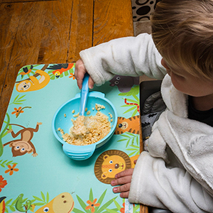 callowesse silicone bowl eating description