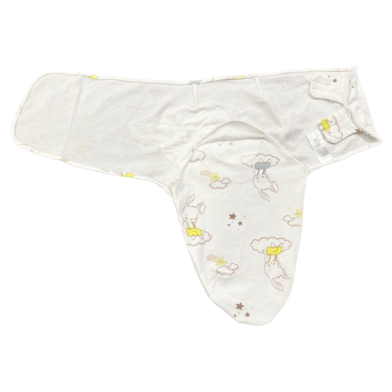 Callowesse Newborn Baby Swaddle - 0-3 Months - Bunny Dreams - Image 4