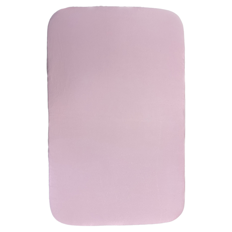 Callowesse Fitted Sheet For Side Sleeping Crib - Pink - Pack of 2 - Image 2