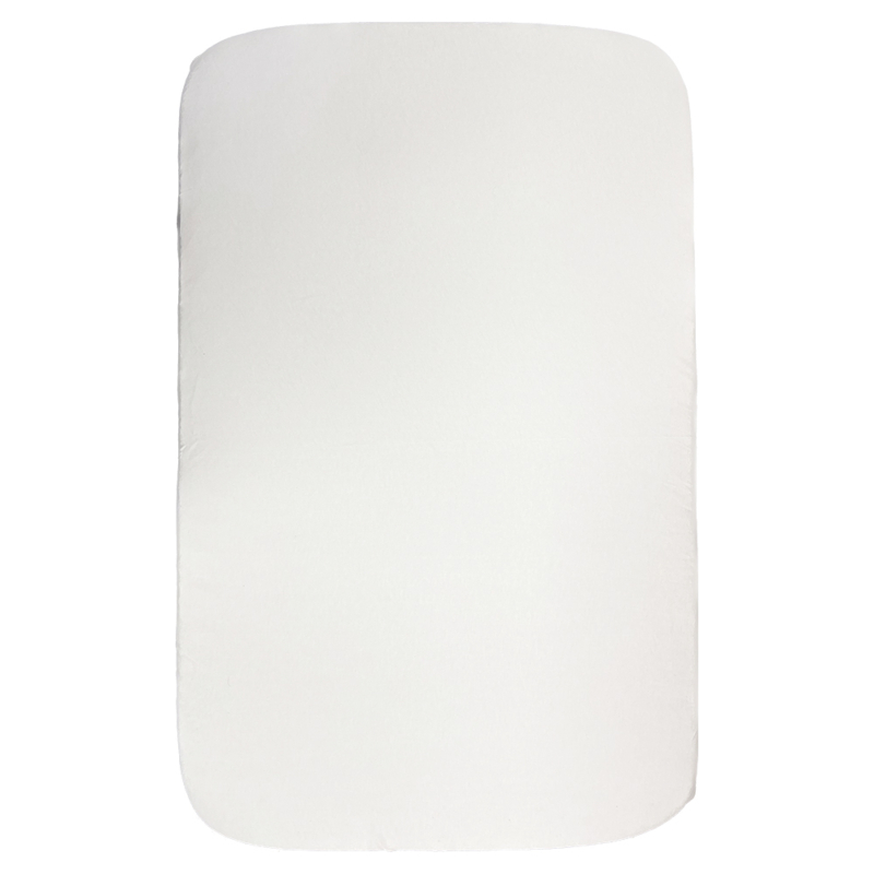Callowesse Fitted Sheet For Side Sleeping Crib - White - Pack of 2 - Image 2